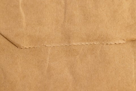 Recycled paper bag